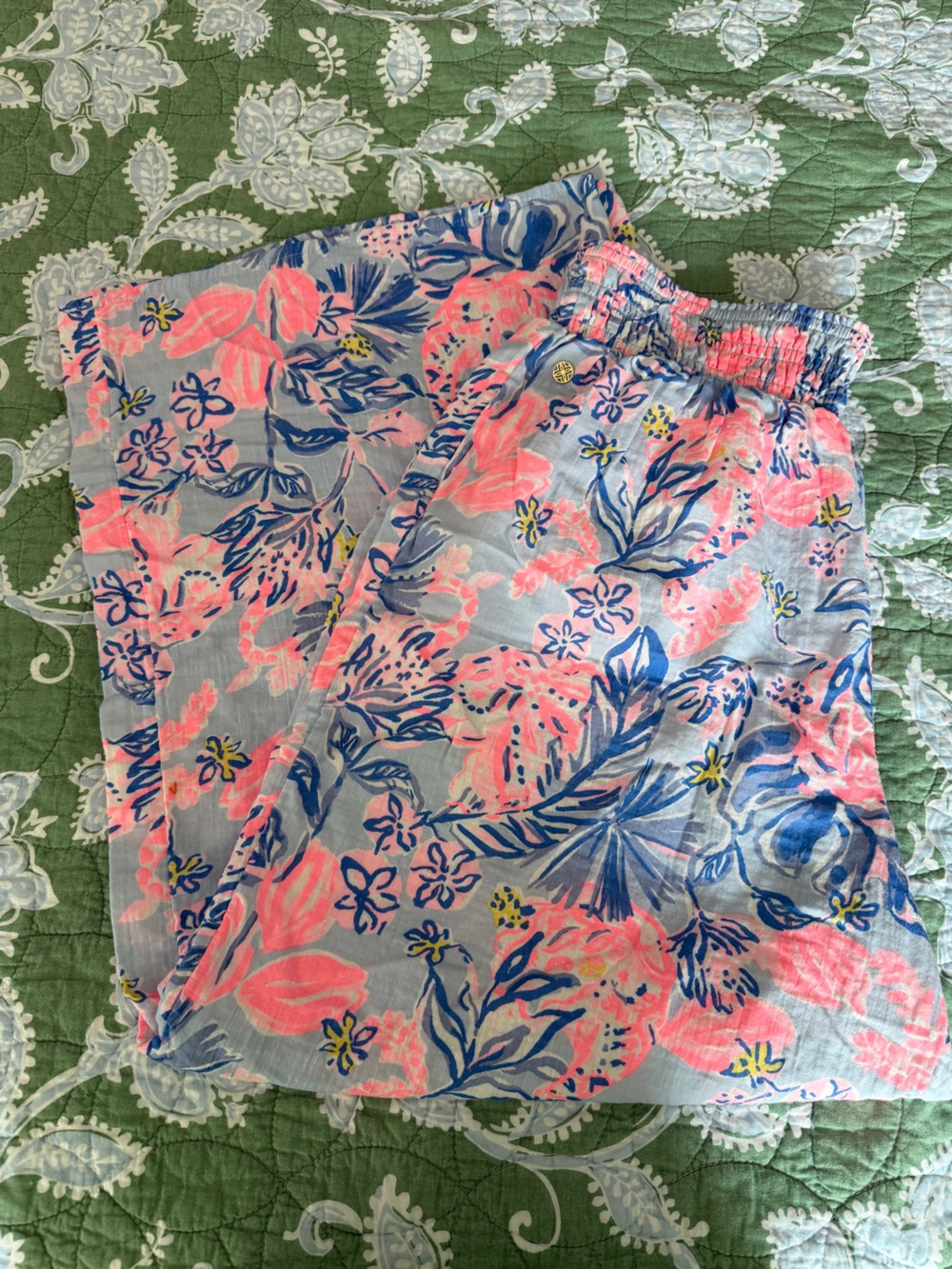Lilly Pulitzer Enzo Cover-Up Pant 30" Large